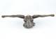 Statue Sculpture Pin-up In A Sexy Art Deco / Art Nouveau Style, Solid Bronze Signed