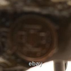 Statue Sculpture Sexy Young Woman Art Deco Art Nouveau Massive Bronze