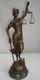 Statue Sculpture Themis Justice Art Deco Art Nouveau Style Bronze Massif