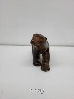Statue Sculpture in Animalier Style, Art Deco Style, Art Nouveau, Solid Bronze S