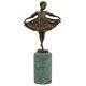 Statuette Of A Young Girl After Ferdinand Preiss (1882-1943) In Art Deco Style Bronze.