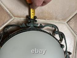 Superb Art Deco Style Ceiling Light, Brass Copper Wall Lamp 37