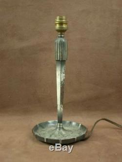 Superb Lamp Leg Bronze Bronze Period Art Deco 1930