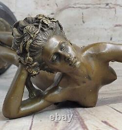 The Vine Beautiful Nude Art Deco New Bronze Statue Sculpture New Figurine