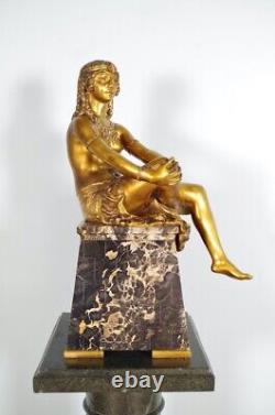 Théophile François Somme bronze Art Deco