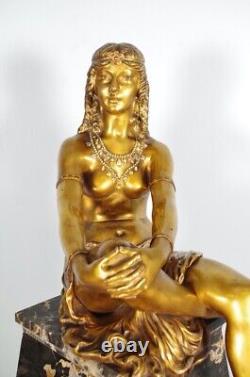 Théophile François Somme bronze Art Deco