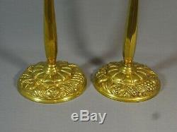 To Have! Pair Beautiful Feet Lamp Time Art Deco Bronze, Dlg Sue & Mare