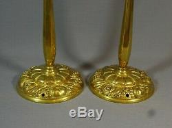 To Have! Pair Beautiful Feet Lamp Time Art Deco Bronze, Dlg Sue & Mare