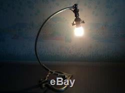 Tulip Bronze Lamp Base Daum Muller Galle Art Deco / New Glass Pate