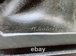 Very Rare Art Deco Bronze Medal Plaque JESUS CHRIST by A. Dubois