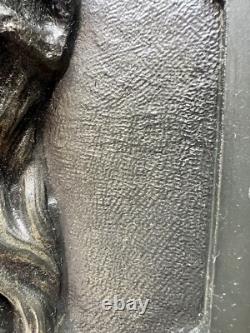 Very Rare Art Deco Bronze Medal Plaque JESUS CHRIST by A. Dubois