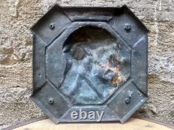 Very Rare Art Deco Bronze Medal Plaque JESUS CHRIST by A. Dubois