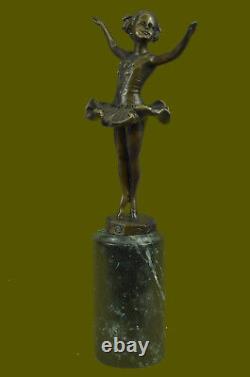 Vienna Bronze Art Deco Bronze Sculpture Ballerina Statue Art Figurine