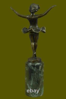 Vienna Bronze Art Deco Bronze Sculpture Ballerina Statue Art Figurine