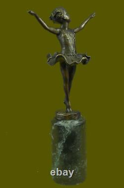 Vienna Bronze Art Deco Bronze Sculpture Ballerina Statue Art Figurine