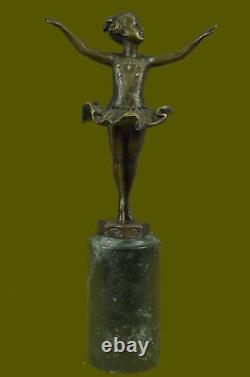 Vienna Bronze Art Deco Bronze Sculpture Ballerina Statue Art Figurine