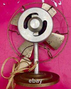 Vintage 1930/1950 Martinot Art Deco Modernist Antique Fan