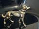 Vintage Bronze Dog Statuette 20? Cm Rare Animal Art Decor