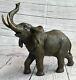 Western Pure Bronze European Style Art Deco Elephant Sculpture Sale