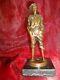 Whistling Boy Statue Sculpture In Art Deco Style Art Nouveau Solid Bronze