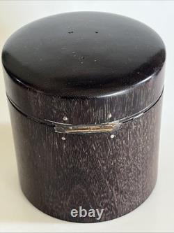 Wood, Palm, Art Deco, Bronze Hinge, Silvered, E. Printz, P. Legrain/Chareau