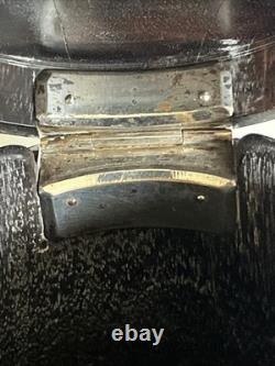 Wood, Palm, Art Deco, Bronze Hinge, Silvered, E. Printz, P. Legrain/Chareau