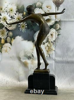 XL Bronze Art Deco Statue By Chiparus Egyptian Dancer Figure Sale' Art