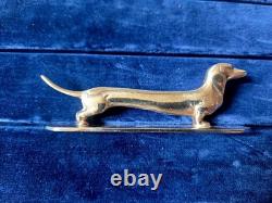 12 Porte-couteaux Les animaux Modernes Bronze métal argenté APOLLO