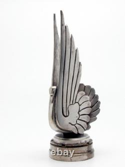 1920 mascotte automobile par F. Bazin car mascot hood ornament art deco bronze