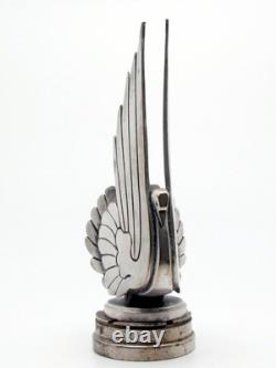 1920 mascotte automobile par F. Bazin car mascot hood ornament art deco bronze
