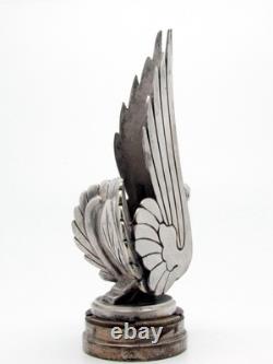 1920 mascotte automobile par F. Bazin car mascot hood ornament art deco bronze
