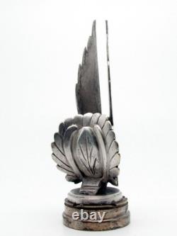 1920 mascotte automobile par F. Bazin car mascot hood ornament art deco bronze