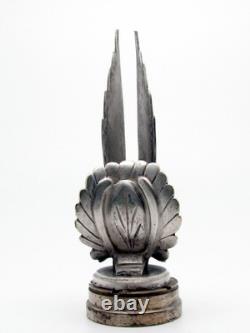 1920 mascotte automobile par F. Bazin car mascot hood ornament art deco bronze