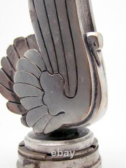 1920 mascotte automobile par F. Bazin car mascot hood ornament art deco bronze