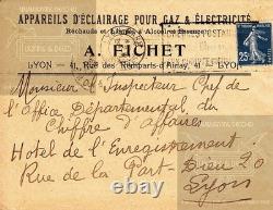 A. Fichet/hanots Paire D'appliques Art Déco En Bronze Et Verre Moulé-pressé A. Fichet/hanots Paire D'appliques Art Déco En Bronze Et Verre Moulé-pressé