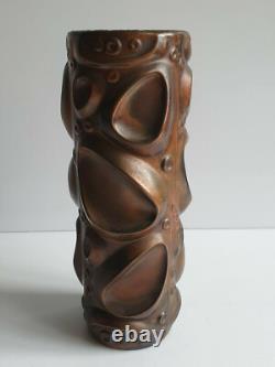 A Identifier Art Deco Galvanoplastie de cuivre sur verre églomisé 1900