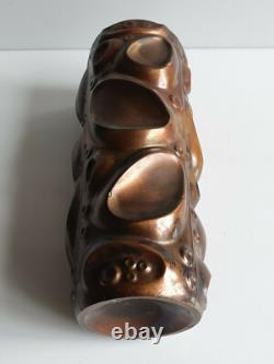 A Identifier Art Deco Galvanoplastie de cuivre sur verre églomisé 1900