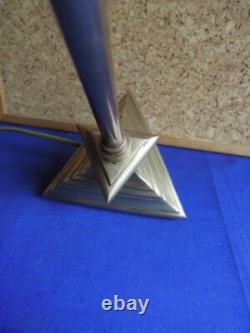 ANCIENNE LAMPE Bronze Art Déco 1930