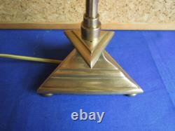 ANCIENNE LAMPE Bronze Art Déco 1930
