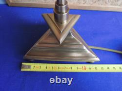 ANCIENNE LAMPE Bronze Art Déco 1930