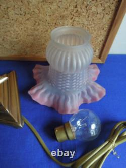 ANCIENNE LAMPE Bronze Art Déco 1930