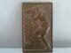 Andre Lavrillier Plaque En Bronze Art Deco Ca1920 Leda And The Swan