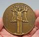 Ancienne Medaille Bronze Exposition Paris Dammann 1937 Art Deco Arts Techniques