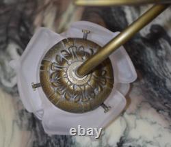 Applique art déco en bronze Charles Ranc oiseau de paradis