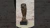 Art Deco Bronze Owl Sculpture Modern Stylized Bird Statue Xn 2204