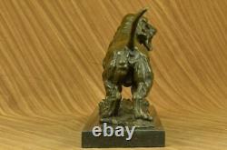 Art Déco Bronze Sculpture Statue Basset Bloodhound Chien Sleuth Figurine Art