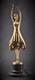 Art D&eacute;co Figure De Bronze Danseuse Femme Miss Kita