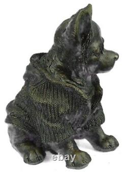 Art Déco Vienne Bronze Par Milo Chihuahua Chien Animal Sculpture Home Deco Solde