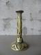 Avantgardiste Deb 20° Pied De Lampe / Bougeoir Bronze Art Nouveau / Art Deco