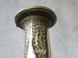 Avantgardiste deb 20° PIED DE LAMPE / BOUGEOIR bronze ART NOUVEAU / ART DECO